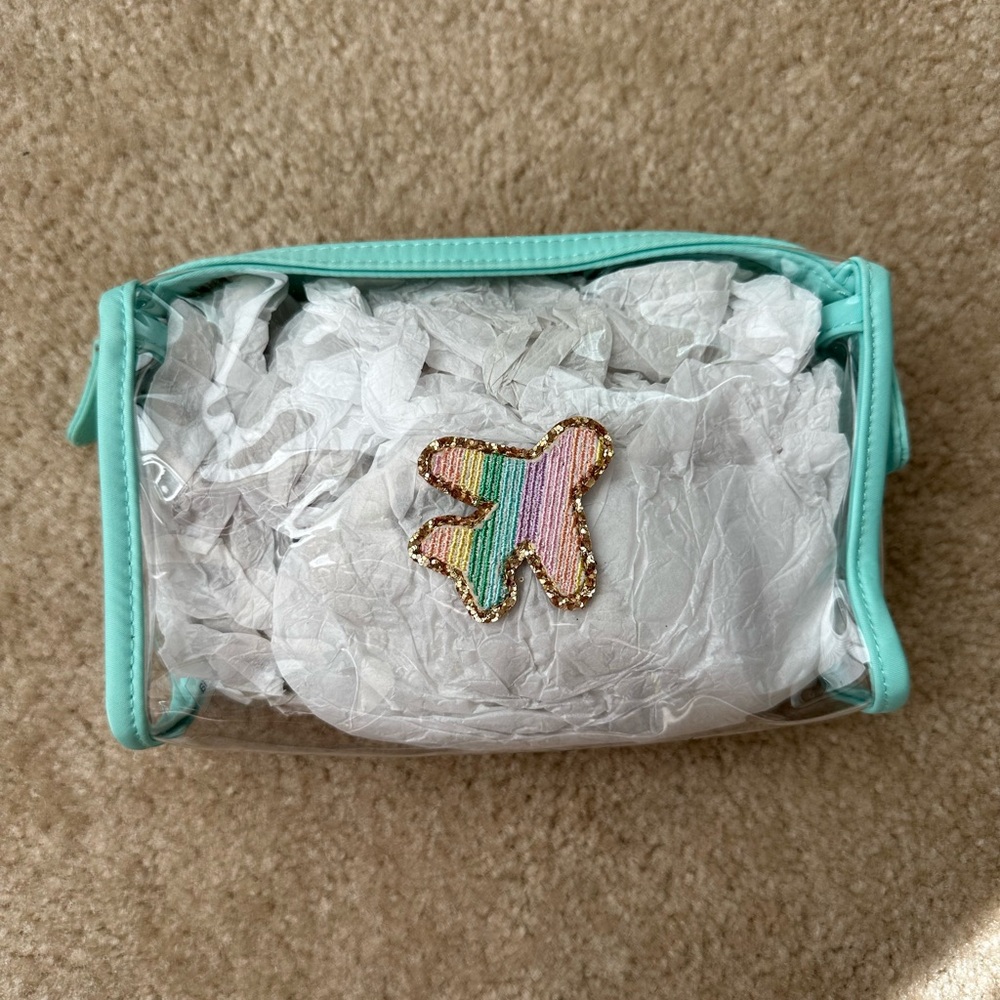 Stoney clover lane airplane clear pouch